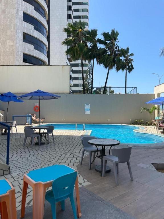 Flat 10 Andar Hotel Costa Mar Acesso Direto Praia ジャボアタン・ドス・グアララペス エクステリア 写真