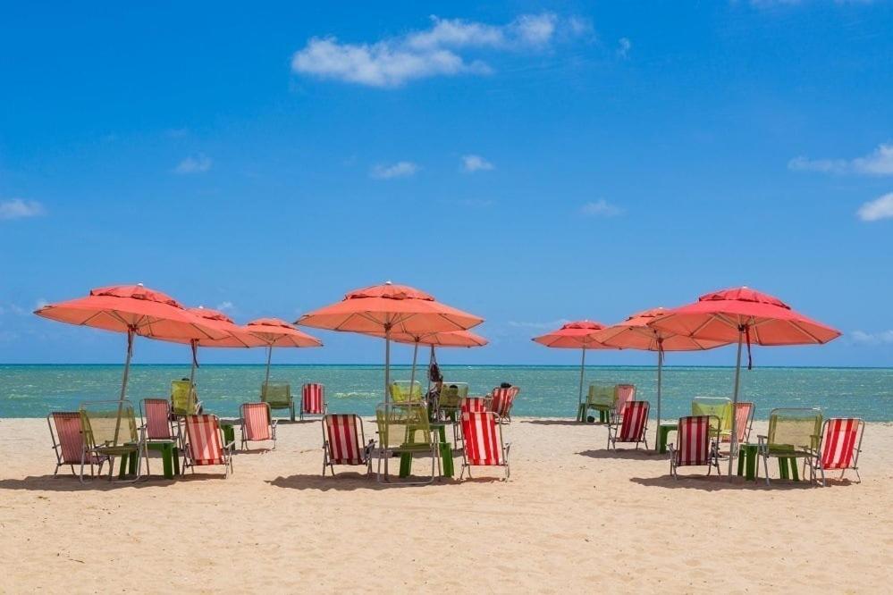 Flat 10 Andar Hotel Costa Mar Acesso Direto Praia ジャボアタン・ドス・グアララペス エクステリア 写真