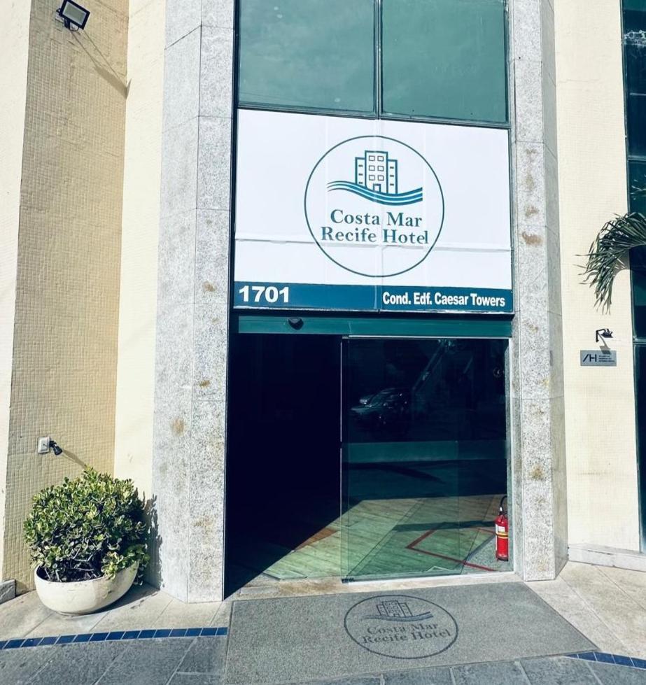 Flat 10 Andar Hotel Costa Mar Acesso Direto Praia ジャボアタン・ドス・グアララペス エクステリア 写真