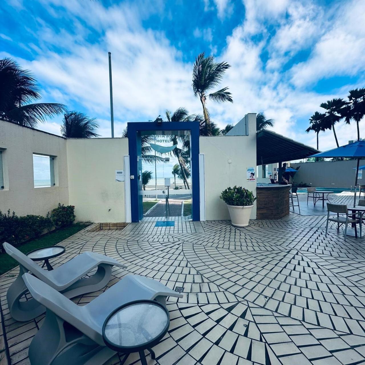Flat 10 Andar Hotel Costa Mar Acesso Direto Praia ジャボアタン・ドス・グアララペス エクステリア 写真