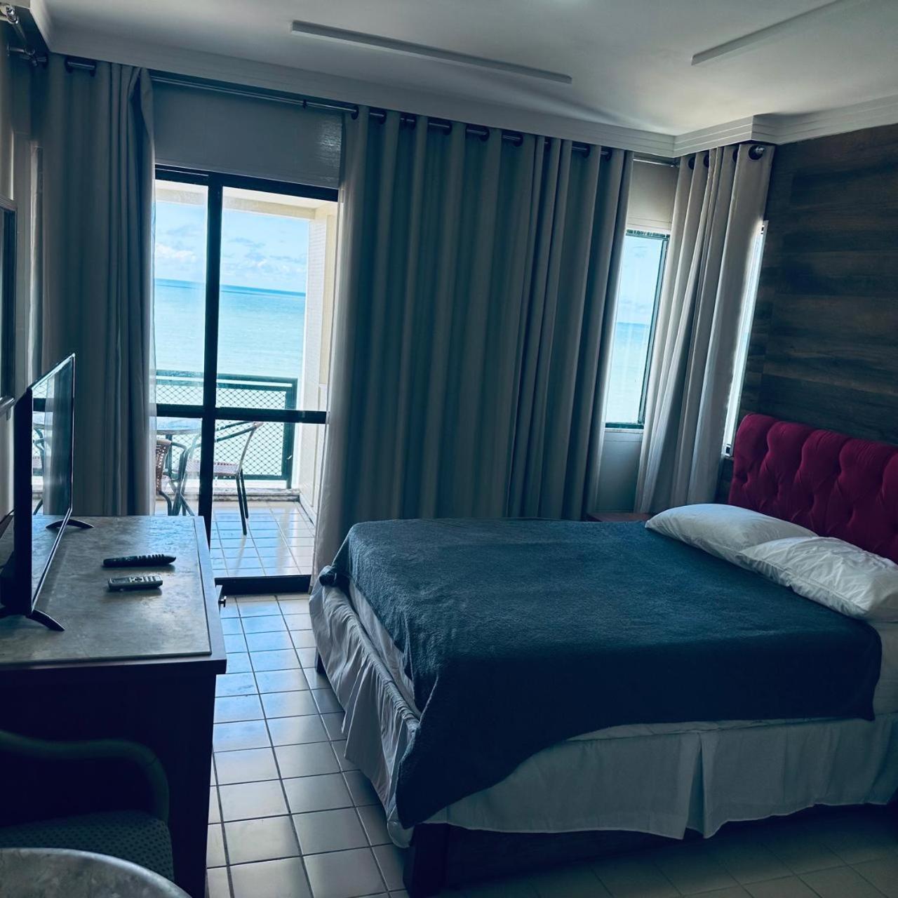 Flat 10 Andar Hotel Costa Mar Acesso Direto Praia ジャボアタン・ドス・グアララペス エクステリア 写真